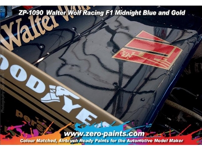 1090 Walter Wolf Racing F1 Midnight Blue - image 3