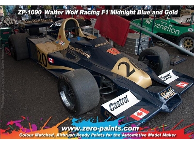 1090 Walter Wolf Racing F1 Midnight Blue - image 5