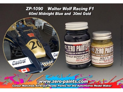 1090 Walter Wolf Racing F1 Midnight Blue - image 6