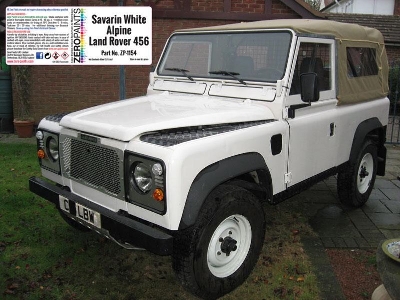 1154 - Land Rover Savarin White Alpine 456 - image 1