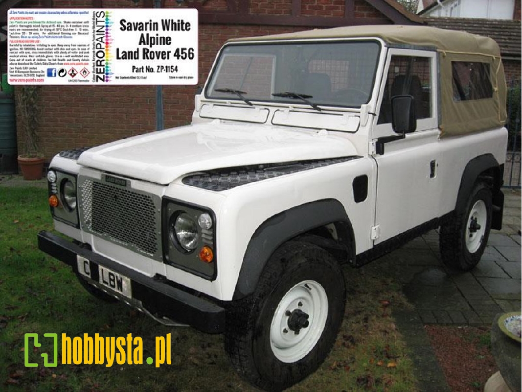 1154 - Land Rover Savarin White Alpine 456 - image 1