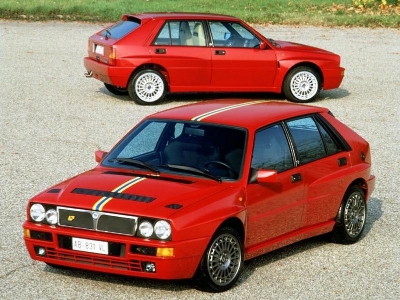 1239 Lancia Delta Hf Integrale Evo Monza Red - image 1