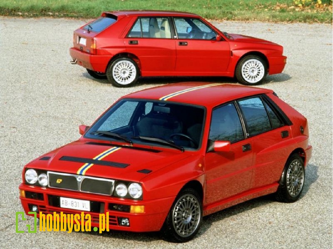 1239 Lancia Delta Hf Integrale Evo Monza Red - image 1