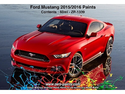 1339 2015 Ford Mustang Race Red Matt - image 1