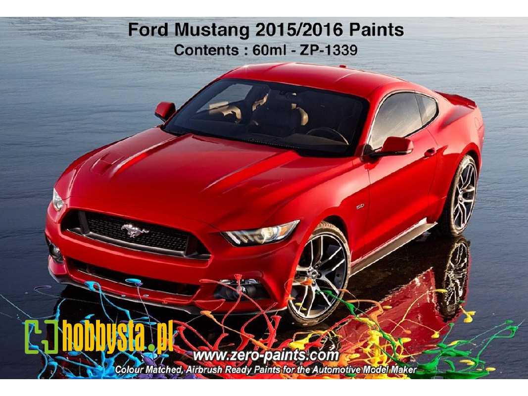 1339 2015 Ford Mustang Race Red Matt - image 1