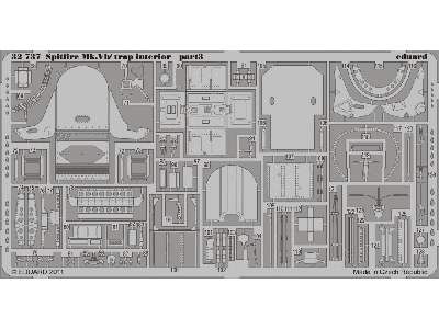 Spitfire Mk. Vb/  trop interior S. A. 1/32 - Hobby Boss - image 4