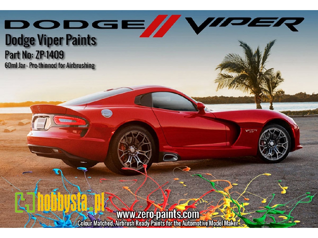 1409-vidid Dodge Viper Paints - Vidid Red - image 1