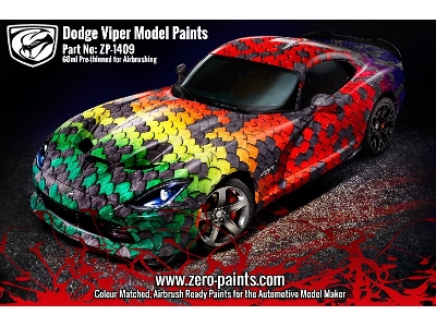 1409-vidid Dodge Viper Paints - Vidid Red - image 2