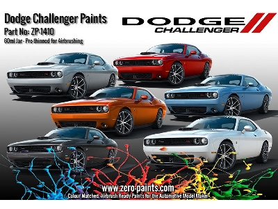 1410-jazz Dodge Challenger Paints - Jazz Blue - image 2