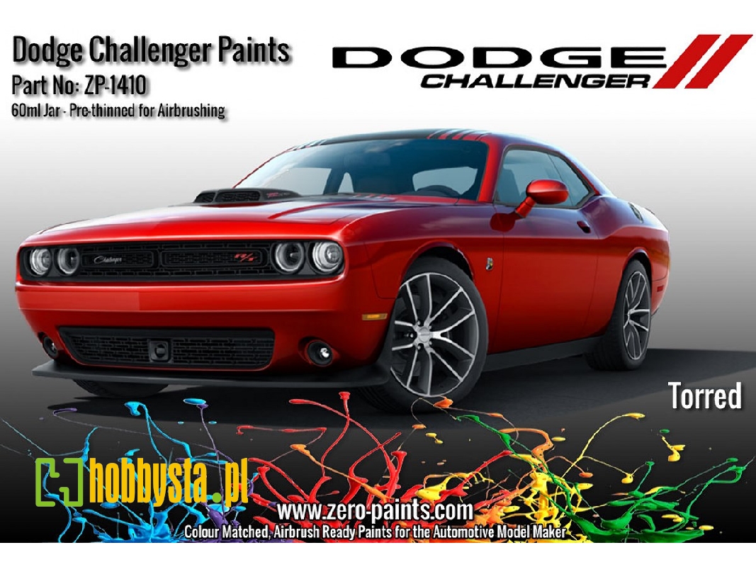 1410-torred Dodge Challenger Paints - Torred - image 1