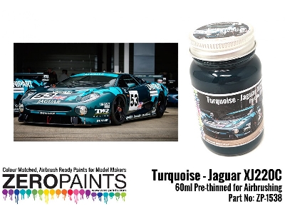 1538 Jaguar Xj220c Turquoise - image 1