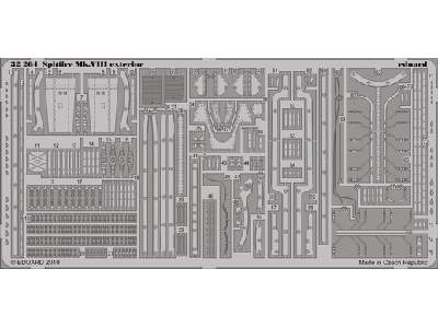 Spitfire Mk. VIII exterior 1/32 - Tamiya - image 1