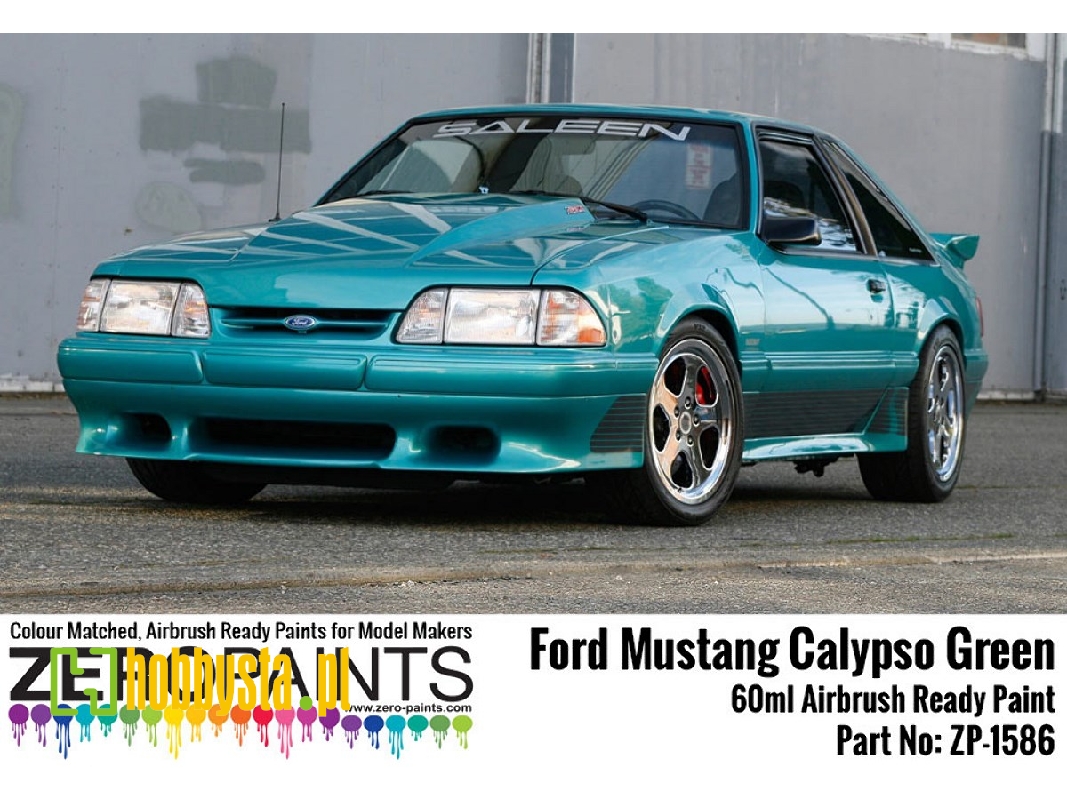 1586-calypso Us Ford Paints - Mustang Calypso Green (Pl-6600) - image 1