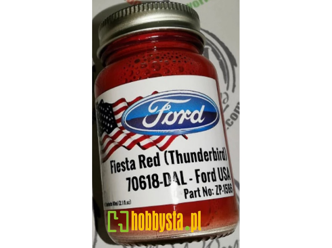1586-fiesta Us Ford Paints - Fiesta Red (Thunderbird) (70618-dal) - image 1