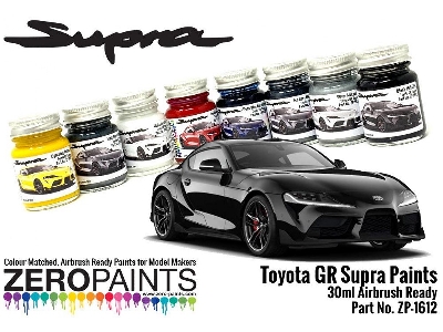 1612 Toyota Gr Supra Black Metallic - image 1