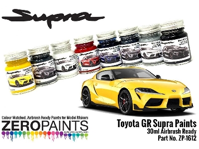 1612 Toyota Gr Supra Lightning Yellow Matt - image 1