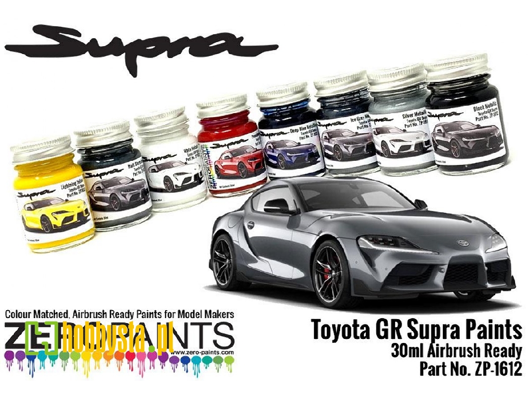 1612 Toyota Gr Supra Matt Storm Grey Matt - image 1