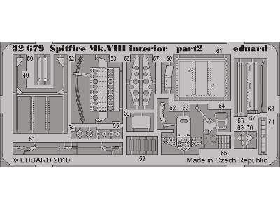 Spitfire Mk. VIII interior S. A. 1/32 - Tamiya - image 3