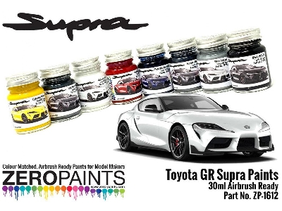 1612 Toyota Gr Supra Silver Metallic - image 1