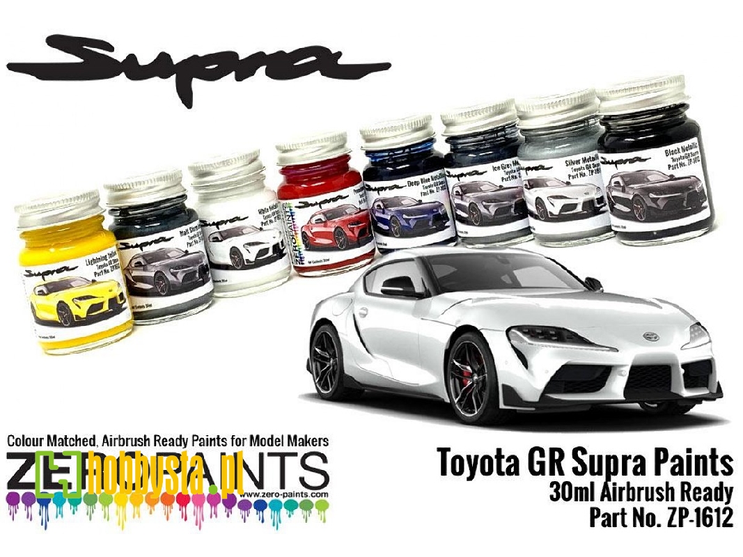 1612 Toyota Gr Supra Silver Metallic - image 1