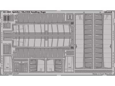 Spitfire Mk. VIII landing flaps 1/32 - Tamiya - image 1