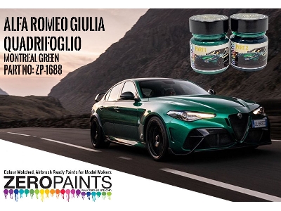 1688 Alfa Romeo Quadrifoglio - Montreal Green Set - image 1