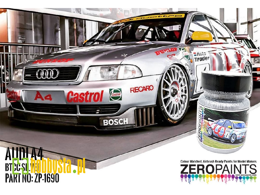 1690 Audi A4 - Btcc Silver - image 1 1690 Audi A4 - Btcc Silver - image 1