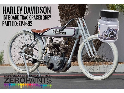 1692 Harley Davidson - 16t Board Track Racer Grey - image 1