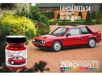 1699 Lancia Delta S4 - Rally Red - image 1