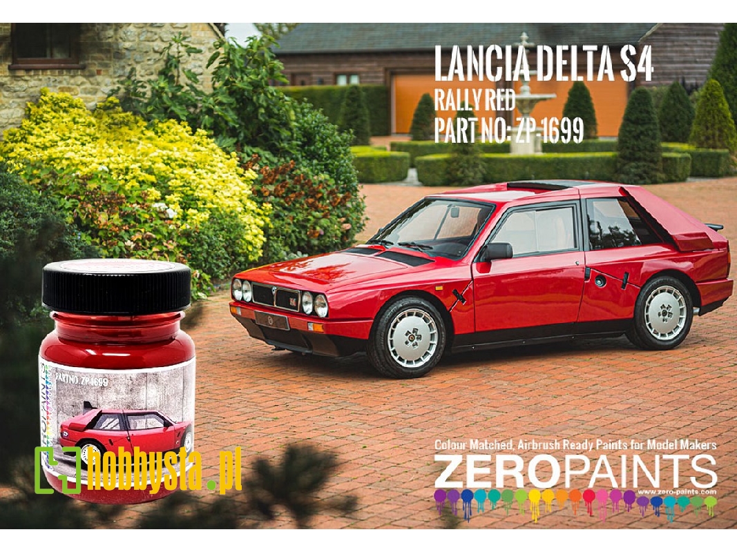 1699 Lancia Delta S4 - Rally Red - image 1