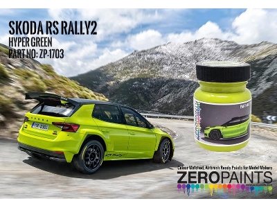 1703 Skoda Rs Rally2 Hyper Green - image 1