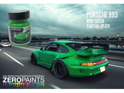 1711 Rbw Green Porsche 993 - image 1