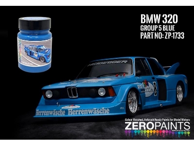 1733 Bmw 320 Gr.5 Blue Paint - image 1