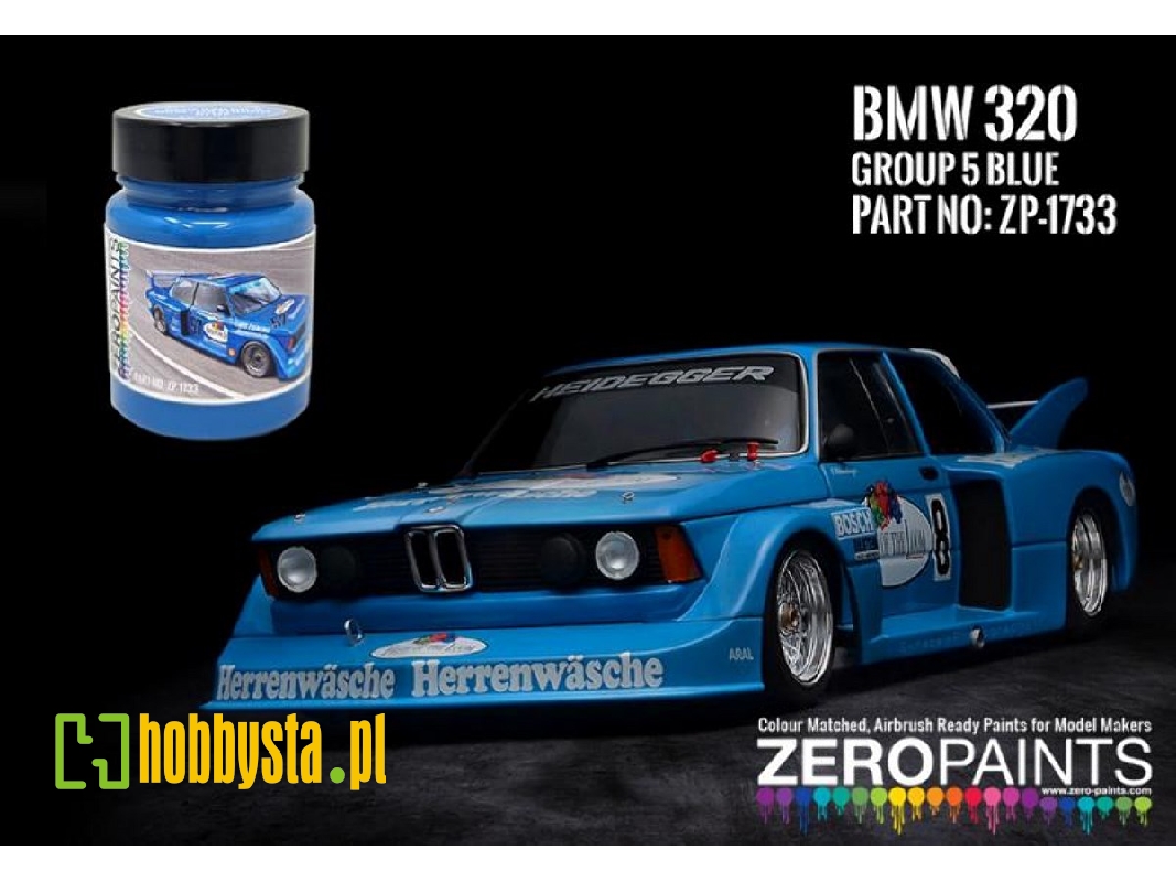 1733 Bmw 320 Gr.5 Blue Paint - image 1