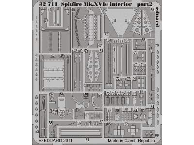 Spitfire Mk. XVIe interior S. A. 1/32 - Tamiya - image 3