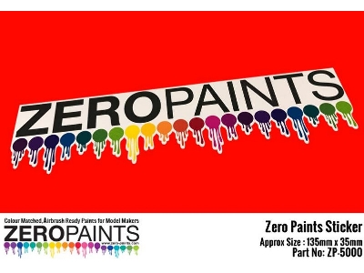 Zero Paints Sticker - image 1