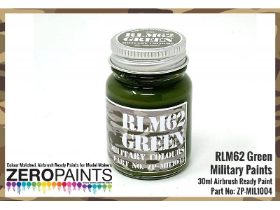 Zero Paints Zp-mil1004 Rlm62 Green - image 1