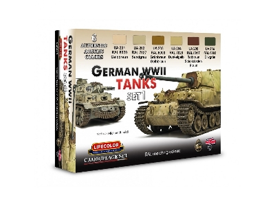 Cs01 - German Wwii Tanks Set 1 - image 1