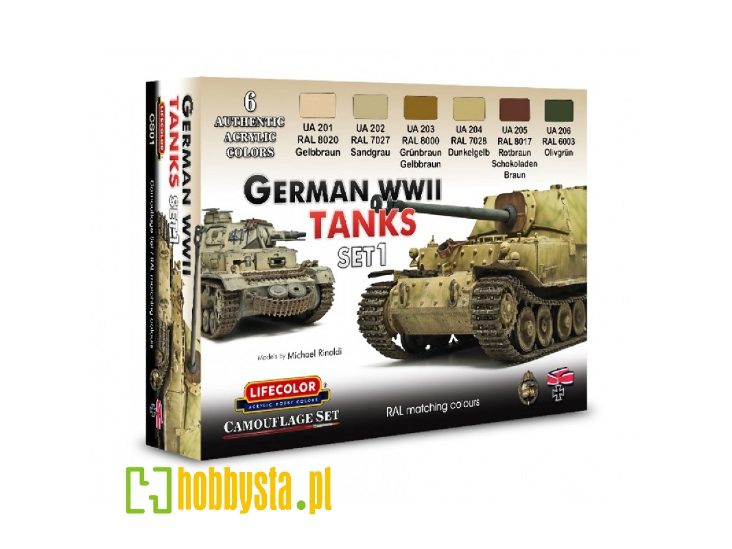 Cs01 - German Wwii Tanks Set 1 - image 1