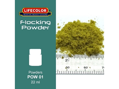 Pow01 - Sprout Green Flocking Powder - image 1