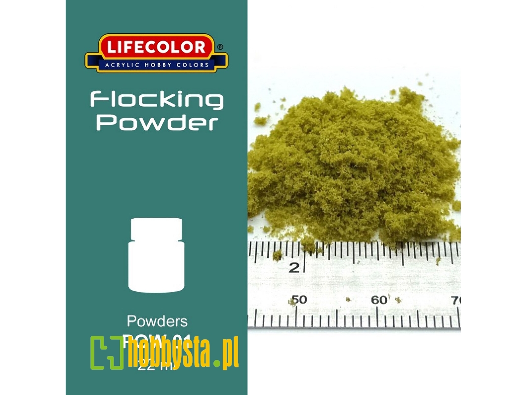 Pow01 - Sprout Green Flocking Powder - image 1