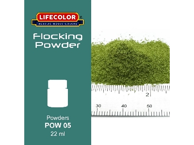 Pow05 - Luxuriant Green Flocking Powder - image 1