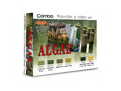 Spg07- Algae - Powder & Fixer Set - image 1