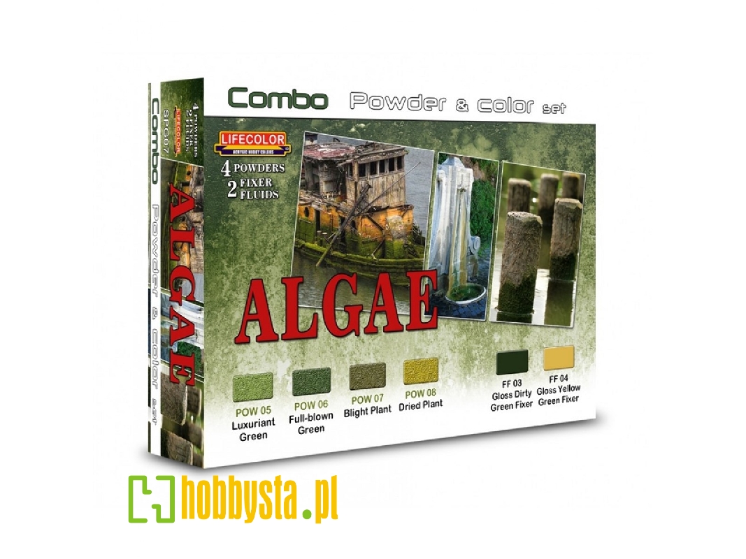 Spg07- Algae - Powder & Fixer Set - image 1