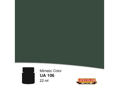 LifeColor UA735 Deep Cockpit - Colore Acrilico Per Modellismo, 22ml, Solubile In Acqua, Per Plastica, Resina, Metallo