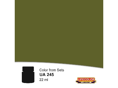 Ua245 - Finnish Wwii Army Sammaleenvihreä N: 02 Moss Green - image 1