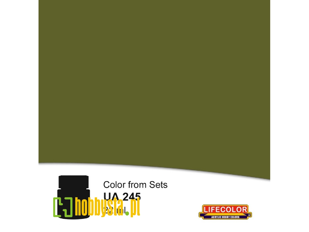 Ua245 - Finnish Wwii Army Sammaleenvihreä N: 02 Moss Green - image 1