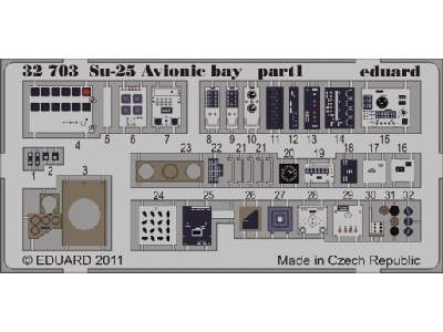 Su-25 avionics 1/32 - Trumpeter - image 1