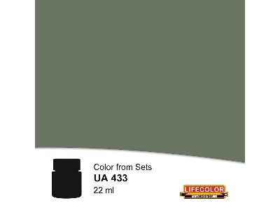 Ua433 - Polish Helmet Dark Green - image 1