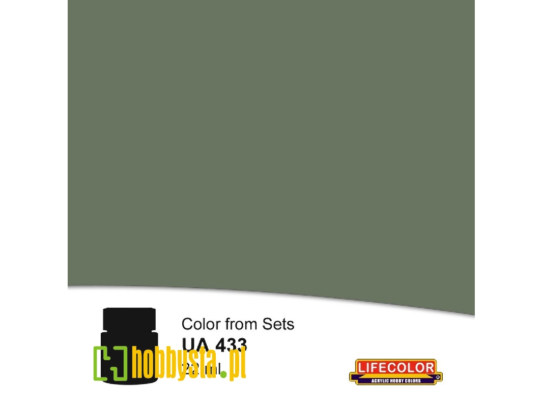 Ua433 - Polish Helmet Dark Green - image 1